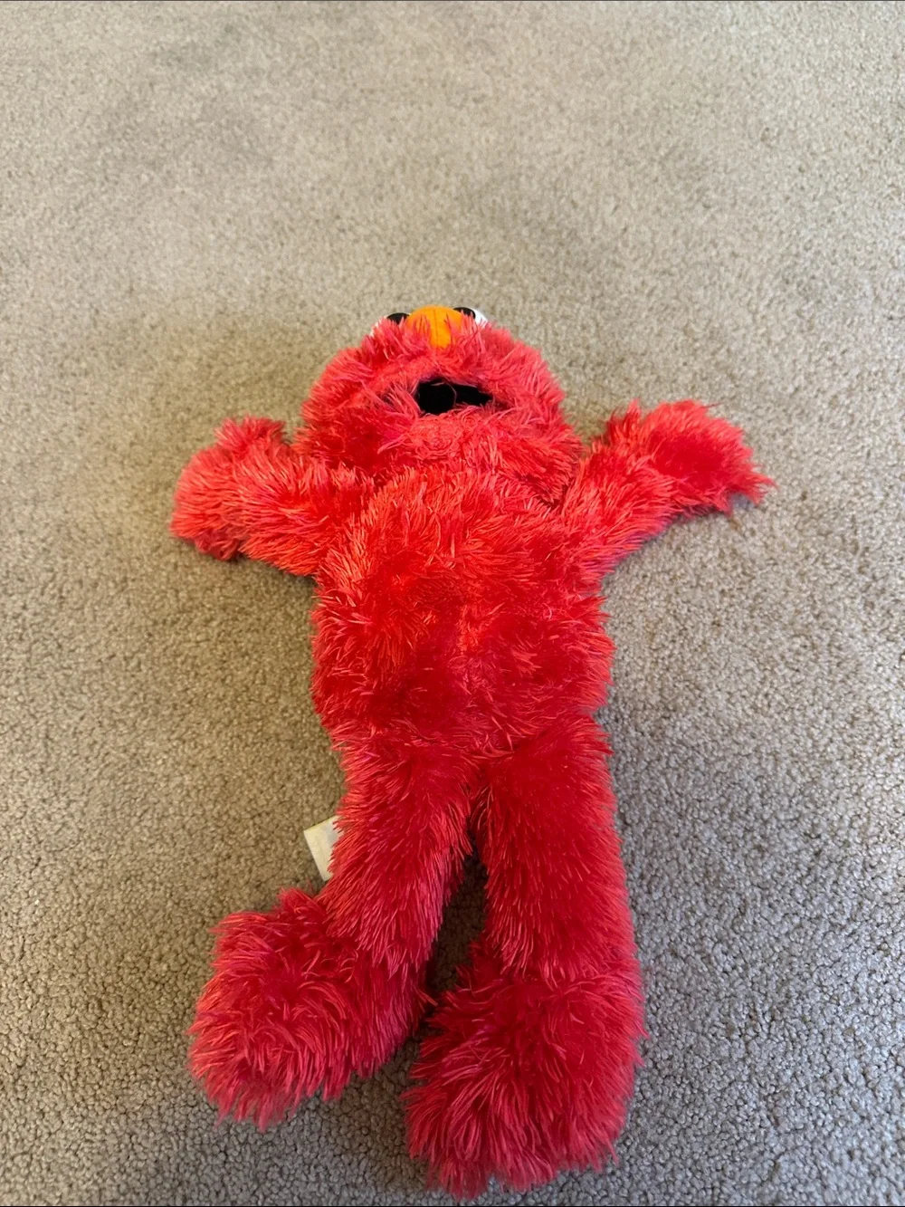 Sesame Street Elmo Plush Red with Orange Nose